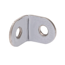 40 Pièces Séries En Acier Inoxydable L Support de Renfort D'Angle Joint de Support à Angle Droit Attache
