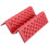 2X Personalized Folding Foam Waterproof  Pad Chair Cushion Red+Black 2