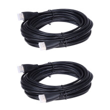 2X Wired- 10M to Cable Lead for LCD Plasma TV 10 Meter