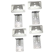 4 Set Marine Klasse Rostfreier Stahl Tisch Halterung Set Abnehmbar Mehrfach Verwendung für Haus Boot Marine Zubehör Hardware