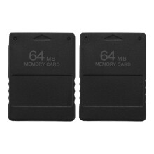 2X New 64MB Memory Save Card for 2 PS2 Console Game