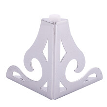 Hollow Out Modern Furniture Sofa Legs Metal for Sofa Table Cabinet Cupboard Set of 8 (10CM)