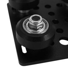 4X 3D Printer Accessories European Standard 2020 Aluminum Profile Pulley V-Slot Build Gantry Plate