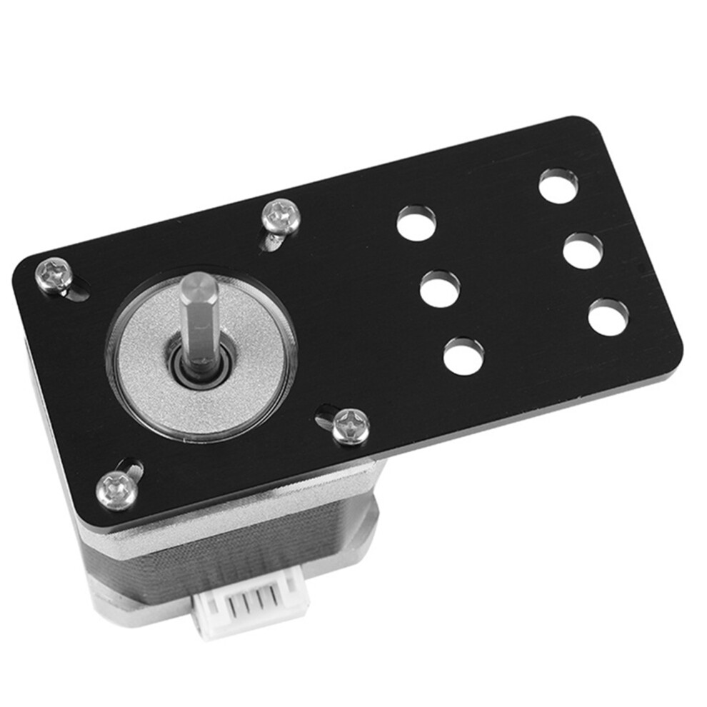 3X 3D Printer - Aluminum Nema 17 Stepper Motor Mount Plate For Cnc Machine 3D Printer For Cnc Parts 6031250374386