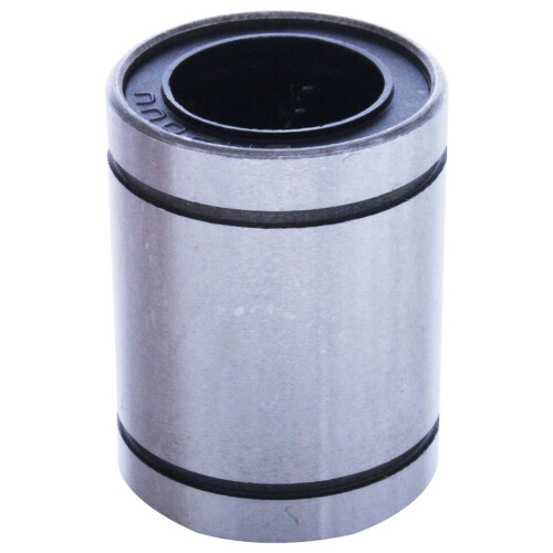 2X LM20UU 20mm Inside Dia Linear Motion  Bush Bearing Bushing Silver 2