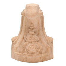 12 Stueck 10 x 6cm Europaeischen Stil Massivem Holz Geschnitzt Moebel Fuss Beine TV Schrank Sitz Fuesse