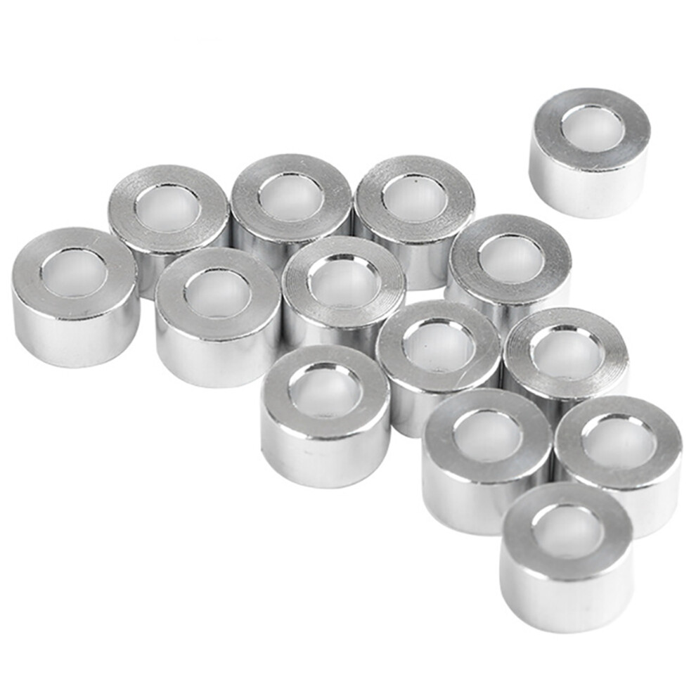 40Pcs Aluminum Column Flat Gasket Bushing 6Mm Aluminum Bushing Aluminum Barrier 3D Printer Accessories For Light 4713091424452