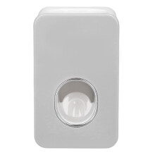 Distributeur de dentifrice mural sans perçage, compact et doseur, idéal pour la salle de bain. Gain de place.