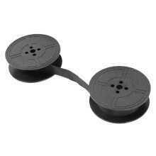 4Pack Typewriter Ribbon Twin Spool Typewriter Ribbon Ink Twin Spool Pack Ink Replacement Part for Most Typewriter(Black)