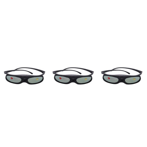12 PCS Active Shutter 3D Glasses for DLP Link Compatible 96-144HZ with Optama // //XGIMI DLP