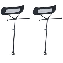 2X Repose-Pieds Pliable pour Camping En Plein Air BBQ Chaise de Plage Repose-Pieds Pliant Chaise de PĂŞche Repose-Pieds Inclinable Repose-Pieds