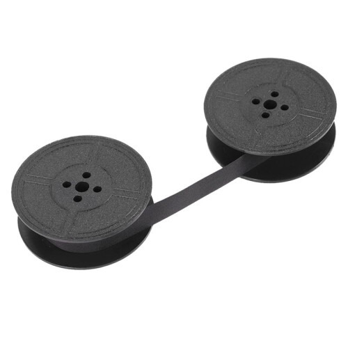 3Pack Typewriter Ribbon Twin Spool Typewriter Ribbon Ink Twin Spool Pack Ink Replacement Part for Most Typewriter(Black)