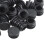 Plastic Round Cap Chair Table Legs Ribbed Tube Insert 22mm Dia 100 Pcs 3