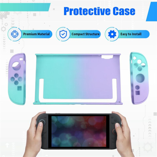 For  Switch2 Protective Case Put in Dock Split Type Protective Shell Shockproof Design Cover for Switch2 C 1