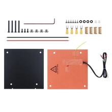 800W 120V/220V Dual Voltage Silicone Heating Pad with 1.5mm Sticker for  K1 MAX 3D Printer Replacement Parts