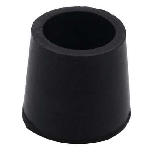 40 Pcs Rubber Cone Shape Desk Feet Protector Chair Leg Tip Pad Black 1