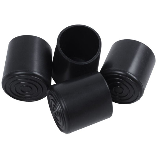 Rubber Möbel Krücke Füße Hocker Stuhl Bein Tip Pad 8Pcs Schwarz 1