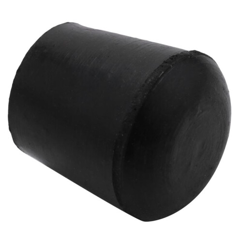 40 Pcs Rubber Cone Shape Desk Feet Protector Chair Leg Tip Pad Black 2