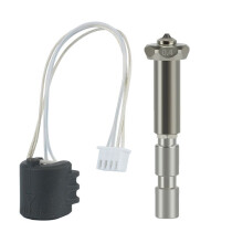 Para Kobra 3 Max Hotend, Componente de Aquecimento com Termistor de Bico de Aço Temperado Integrado, K3M Hotend de Cerâmica de 0,4 mm