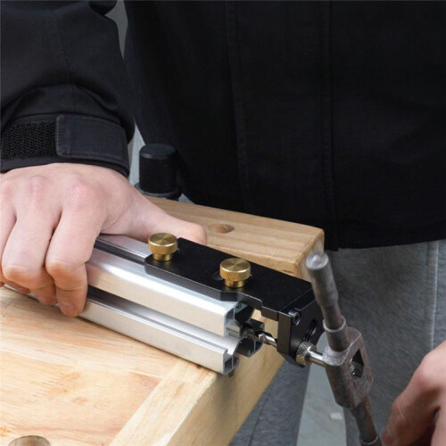 Auxiliary Tool Manual Threading Compact Manual Tapping Versatile Jig Locator for 20/30/40 Type Aluminum Profiles