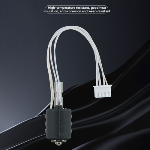 2Pcs for  Kobra 3 Max Ceramic Hotend Integrated Hardened Steel Nozzle Thermistor Heating Component K3M Hotend C 1