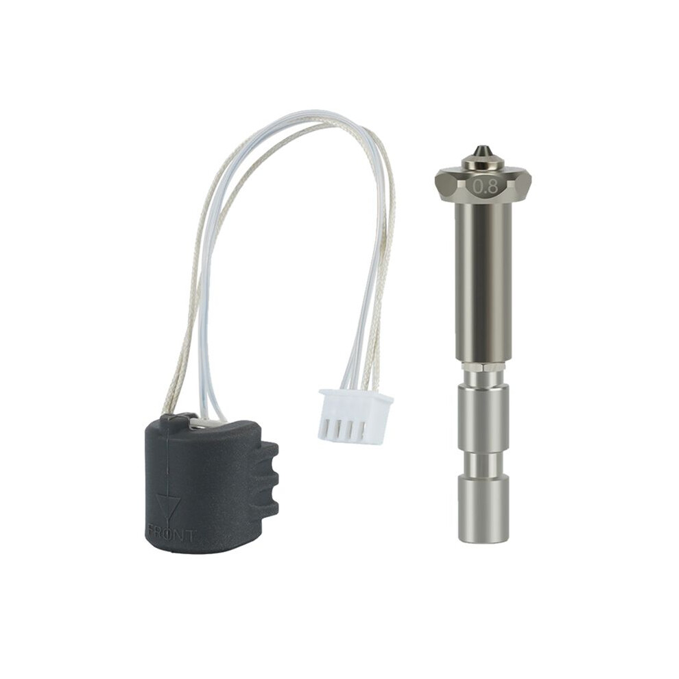 For Kobra 3 Max Hotend Integrated Hardened Steel Nozzle Thermistor Heating Component K3m Ceramic Hotend 0.8Mm 4713429634799
