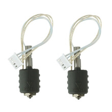 2Pcs for Kobra 3 Max Ceramic Hotend Integrated Hardened Steel Nozzle Thermistor Heating Component K3M Hotend A