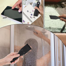 5 PCS Plastic Putty Knife, 2 Inch Flexible Plastic Paint Scraper Tool for Taping Drywall Wall Painting Putty Knives Set
