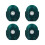 4PCS AMS Guard Durable Ceramic Inlet  Protector 3D Printer Parts for  A1/A1  AMS Lite 6