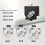 Auxiliary Tool Manual Threading Compact Manual Tapping Versatile Jig Locator for 20/30/40 Type Aluminum Profiles 8