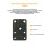 2pcs for  A1/ A1  Synthetic Stone Hotend Mounting Heating Base Assembly 3D Printer Accessories 5