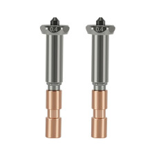 2pcs Nozzle for Kobra 3 Max Hardened Steel Nozzle Replaceable Nozzle for Kobra 3 Max Combo 3D Printer Parts