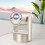 Projector Full HD 1080P Support 200ANSI Android 9.0 Projector Auto & Electric Focus Built-in Battery Silver EU Plug 2