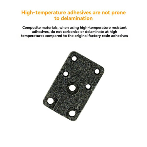 2pcs for  A1/ A1  Synthetic Stone Hotend Mounting Heating Base Assembly 3D Printer Accessories 2