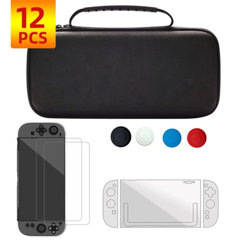 Carrying Case for  2 Accessories Kit for   2 Screen Protector Case Thumb Grip 1
