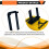 3D Printer Stand for Bitaxe Gamma 601 Miner Split Bracket for Bitaxe Gamma 601 for Bitaxe  401 Enhanced Stability Stand 3
