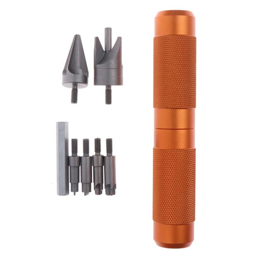 Case Prep Multitool Case Chamfer Deburring Hand Tools for Reloading Primer Pocket Cleaners Reamers for Removing Crimps