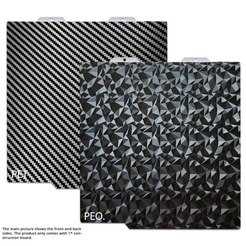 PEO PET Build Plate 184x184mm Double-Sided Spring Steel Sheet for  A1  3D Printer 1