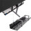 Desktop Portable Storage Table Underwire Frame Undertook Cable Management Tray Insert Fixture Metal Wire Management 5