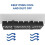 Desktop Portable Storage Table Underwire Frame Undertook Cable Management Tray Insert Fixture Metal Wire Management 4