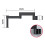 Luowei LW-017 Rotating Microscope Bracket Arm Universal Flexible Folding 360 Adjustable Fixed Lifting Metal Forging Bracket 5
