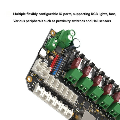 3D Printer Multi-Function HUB Hexa Distro Fusion Board 6-Way CANBUS USB 2.0 Power Distribution Expansion Board 2