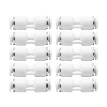 10 Peças para Conector Pneumático de Tubo PTFE , Impressora 3D X1 X1C P1P P1S A1, Extrusora de Filamento de 1,75 mm, Peças para Impressora 3D
