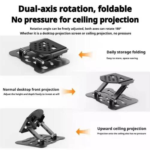 Projector Holder Stand Mobile Projector Wall Mounted Removable Adjustable Universal Projector Support Ceiling Bracket