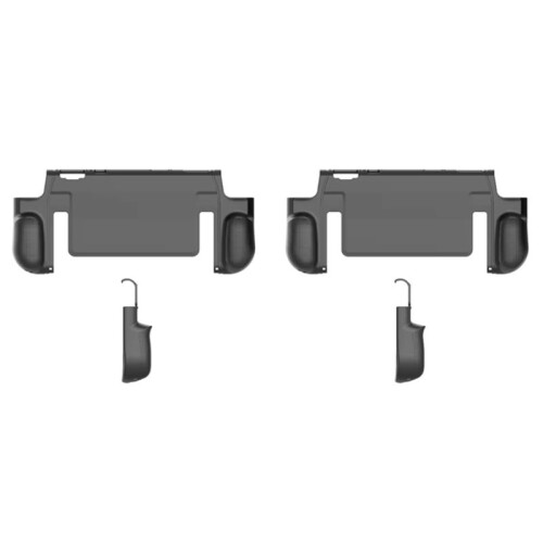 2 Sets TPU Protective Case for   2 Handheld Gaming Console Cover with Integrated Stand