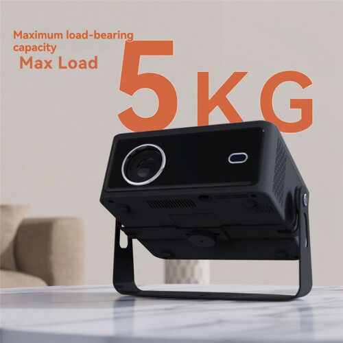 Universal 1/4 Screw Hole Projector Bracket 360 Degree Rotating Desktop Projector Bracket Wall Bracket Ceiling Load 5kg A 2