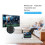 Transmissor e Receptor Sem Fio de Áudio e Vídeo Compatível com , Extensor 1080P, 30M, Plug-And- para Laptops, Caixa de TV para TV 4