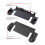 2 Sets TPU Protective Case for   2 Handheld Gaming Console Cover with Integrated Stand 1