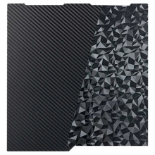 For Kobra Bed Plate 256x268x0.4mm PEO PET Build Plate 3D Printer Replacement Part