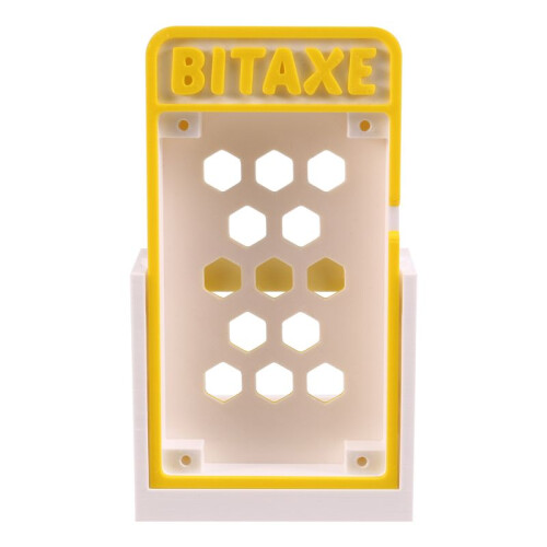 3D Printer Stand for Bitaxe Gamma 601 for Bitaxe  401 Miner Bracket for Bitaxe Gamma 601 Stand Yellow+White